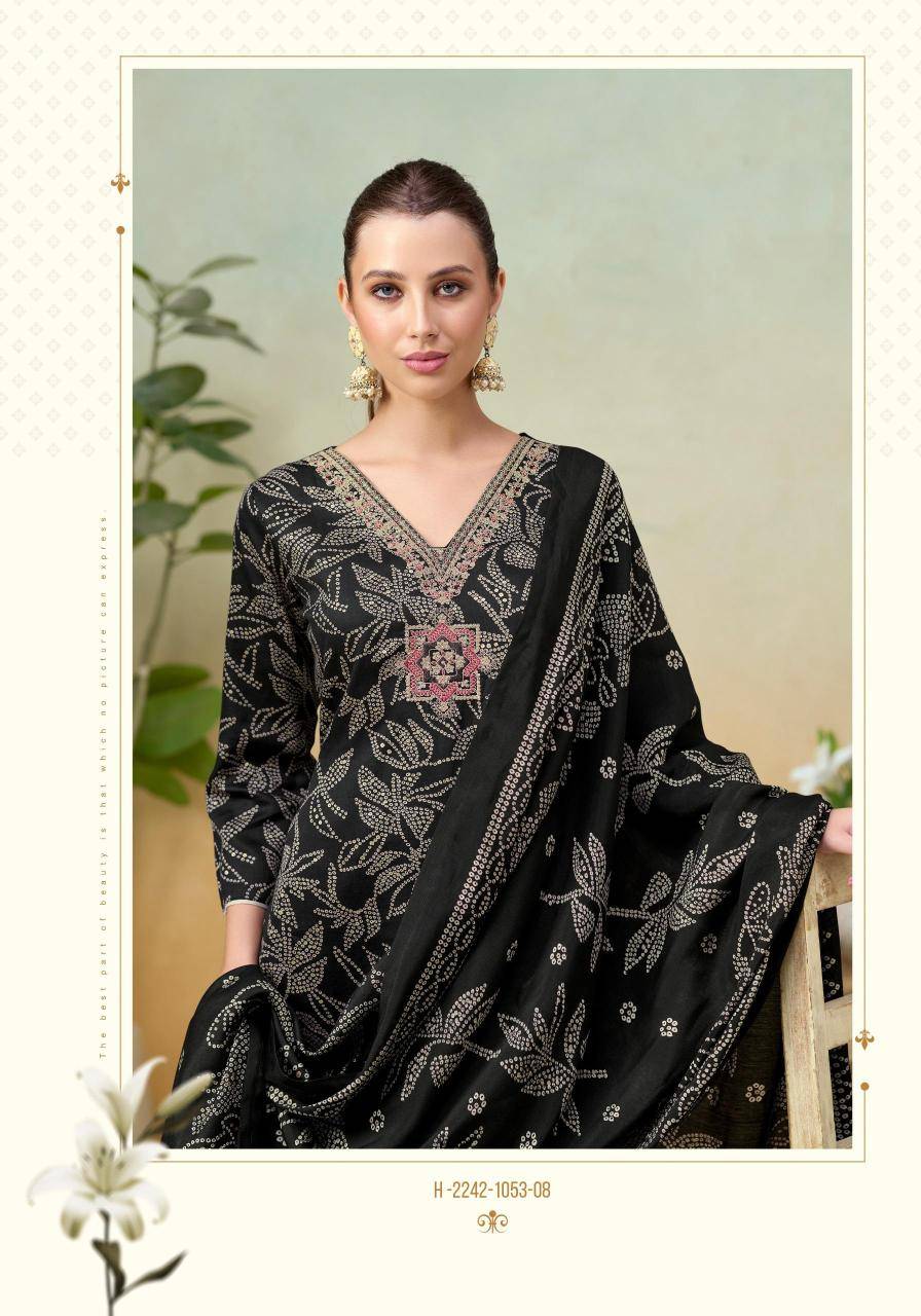 Alok suit parina Designer dress material wholesalers